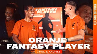 VAN DIJK 🤝 NOPPERT Dirk Kuyt 100 🔥  ORANJE FANTASY PLAYER [upl. by Pappas212]