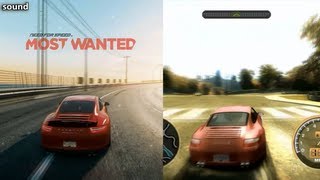 NFS Most Wanted 2012 vs NFS Most Wanted 2005  Comparison 1080p [upl. by Roma95]