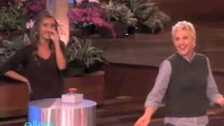 Watch Audrina Patridge Dunk Tony Dovolani on the Ellen DeGeneres Show [upl. by Hultin799]