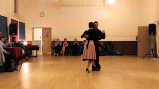 Tango interactions » Back sandwich and arrastre  28102015 [upl. by Michaeline]