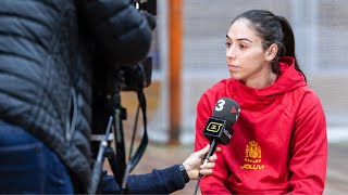 🎥 Resumen del 𝐌𝐄𝐃𝐈𝐀 𝐃𝐀𝐘 de la selección española femenina de HockeyPatines 🎙️ [upl. by Yerhpmuh]