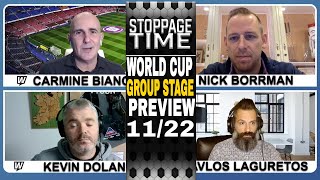 ⚽ 2022 World Cup Picks Predictions and Odds  World Cup Group Stage Preview  Stoppage Time Nov 22 [upl. by King]