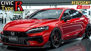 New 2025 Civic Type R Sport  Full Redesign Review FIRST LOOK [upl. by Annenn]