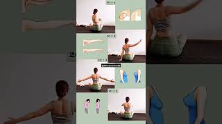 Back waist shoulder exercise at home backexercise waistworkout exercises shoulderworkout shorts [upl. by Leilani]