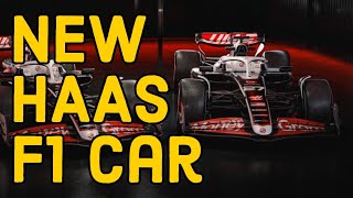 New HAAS F1 Car For 2024 [upl. by Nawd]