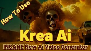 How To Use Krea Ai INSANE New Ai Video Generator  Krea AI Tutorial [upl. by Anayeek]