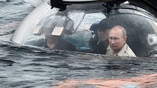 Russian President Vladimir Putin pays visit to Crimea in a submarine [upl. by Littlejohn3]