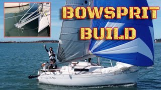 Bowsprit for a Beneteau 235 Sailboat HYC Ep47 [upl. by Vogeley]