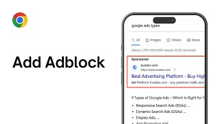 How To Add Adblock On Google Chrome  Block Ads on Android [upl. by Onateyac832]