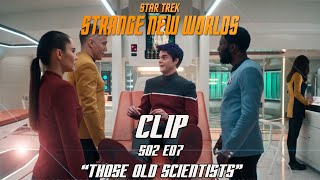 CLIP STAR TREK STRANGE NEW WORLDS 2X07 4K quotTHOSE OLD SCIENTISTSquot SEASON 2 EPISODE 7 207 PROMO [upl. by Anyr]