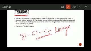 furanose and pyranose form of glucose and fructose [upl. by Opiuuk]