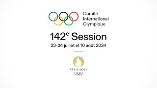 142nd IOC Session  Day 1 French  Part 1 [upl. by Ihana]