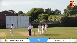 Wargrave CC 1st XI v Datchet CC 1st XI [upl. by Enutrof578]