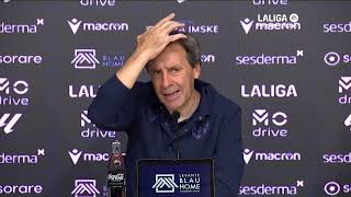 Rueda de prensa Levante UD vs SD Eibar [upl. by Eahsal]