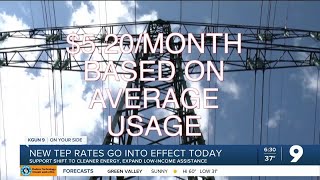 New TEP rates go into effect Jan 1 [upl. by Oiramad891]