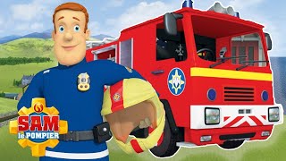 Meilleures sauvetages avec le camion de pompiers  Jupiter en action  Sam le Pompier  animés [upl. by Yednil]