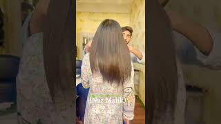 Hair best keratin treatment rawalpindi range road 🧿💫￼￼ [upl. by Nyllewell192]