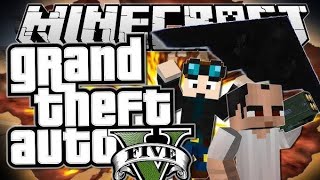 STARTED TO A NEW SERIES GTA 5 SAME LIFE IN MINECRAFT [upl. by Yur]