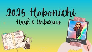 2025 Hobonichi Haul amp Unboxing [upl. by Tima]