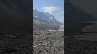 Athabasca Glacier  Columbia Icefield Icefields Parkway Alberta Canada 🇨🇦  nature canada wow [upl. by Rolph]