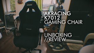 So I bought an AKRacing K7012 Gaming Chair [upl. by Balas238]