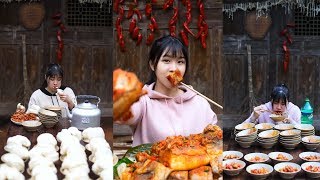 CRAZY Chinese girl eating HUGE spicy food [upl. by Carrington124]