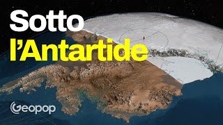 Sotto lAntartide come sarebbe il continente senza la calotta di ghiaccio E come si è formato [upl. by Eamon266]