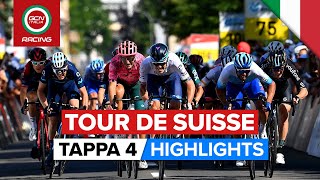 Giro di Svizzera 2022 Tappa 4  Highlights [upl. by Yttig393]