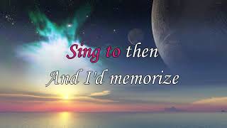 YESTERDAY ONCE MOREBOSSA VERSIONKaraoke no melody guidewith lyrics [upl. by Byron]