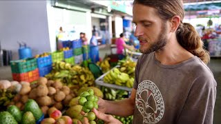 Tropical Fruit Bliss  MEGA Farmers Market in Costa Rica [upl. by Bradway23]