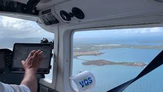 Vieques to Ceiba via VAL Vieques Air Link a 700 min flight [upl. by Ilaire492]