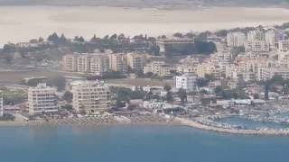 Landing at Larnaca Airport Cyprus [upl. by Palua]