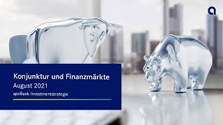 Unsere Investmentstrategie für August 2021 [upl. by Naujet262]