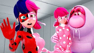 Miraculous The Ladybug  Embarrassment Transformation Inside Out 2 Animation [upl. by Noiemad]