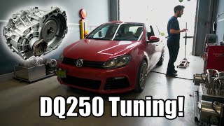 DQ250 DSG Tuning on my Mk6 GTD  Super Aggressive Shifts [upl. by Acissj650]