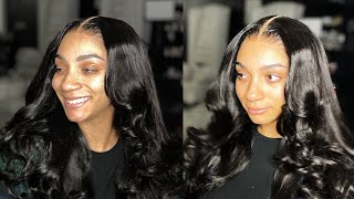 2x6 Closure Sew In Tutorial  Detailed Start To Finish Install [upl. by Treblig]