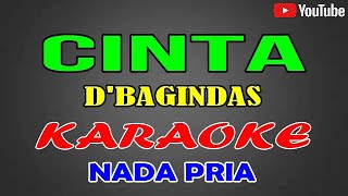 DBAGINDAS CINTA KARAOKE NADA PRIA 1mp4 [upl. by Nikolos]