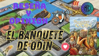 El BANQUETE DE ODIN  RESEÑA Y OPINON  JUEGOS DE MESA [upl. by Anikat]