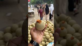 Tasty Masala Bel or Wood Apple Mouth Watering Street Food shorts fruits streetfood trending [upl. by Persis]