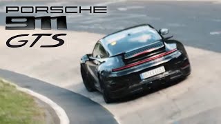 2025 Porsche 911 Carrera GTS Hybrid Nürburgring Testing [upl. by Anaitak]