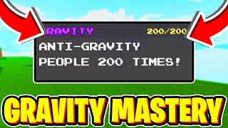 How To Get GRAVITY MASTERY  SHOWCASE In Roblox ABILITY WARS [upl. by Beller571]