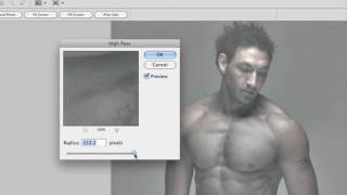 Photoshop Editing  Desaturate  High Pass  Moody [upl. by Ping]