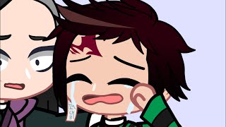 Genya makes Tanjiro cry  KNY Gacha Club [upl. by Tedra]