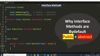 interface methods in java  Learn Coding [upl. by Antonino815]