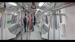 GRAND JAIPUR METRO  Full Train Journey Coverage  Inside amp Outside [upl. by Irisa]