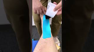 Drop foot kinesiology tape Avoid starting the ankle inversion [upl. by Julio543]