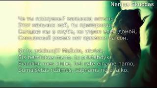 lyrics GRIVINA  Мало LIETUVIŠKAI [upl. by Ahsinirt]