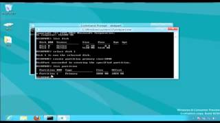 Criar partição simples com DiskPart [upl. by Raynold]