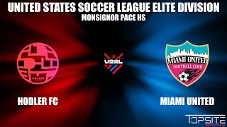 WEEK 1  HODLER MIAMI FC VS MIAMI UNITED [upl. by Gillmore278]