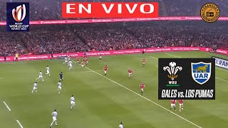 PARTIDAZO DE LOS PUMAS Y A SEMIFINALES VENCIERON A GALES 29 A 17 🏉 MUNDIAL RUGBY 2023 [upl. by Alber]